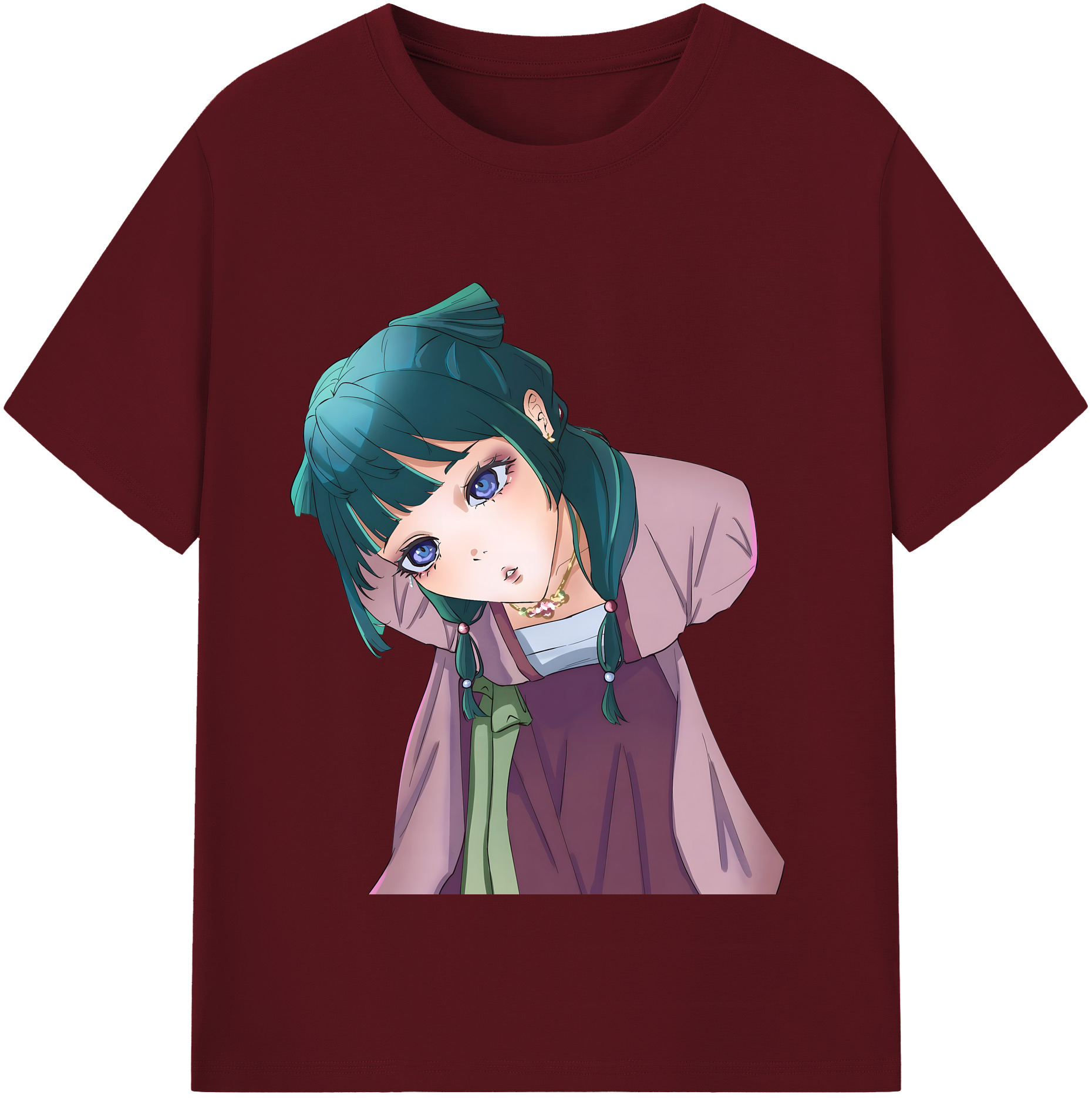 （画像用） 薬屋のひとりごと The Apothecary Diaries 綿100％半袖Tシャツ（フロントプリント）